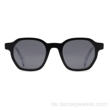 High End Square Eco UV400 Acetat polarisierte Sonnenbrille